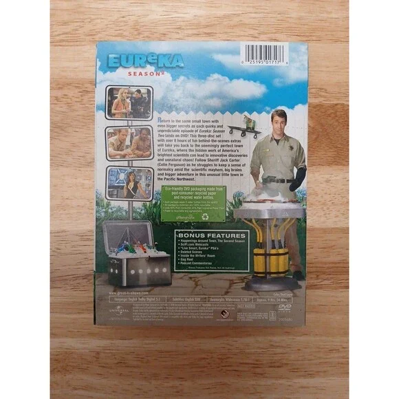 Eureka Seasons 1 & 2 & Just Another Day In Eureka 3.0 DVD Sets Sci Fi - Picture 7 of 7